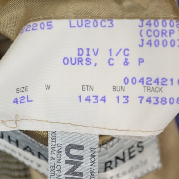 Jhane Barnes 42L Sport Coat Blazer Suit Jacket - Picture 8 of 8